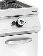 Gas standing deep fat fryer
