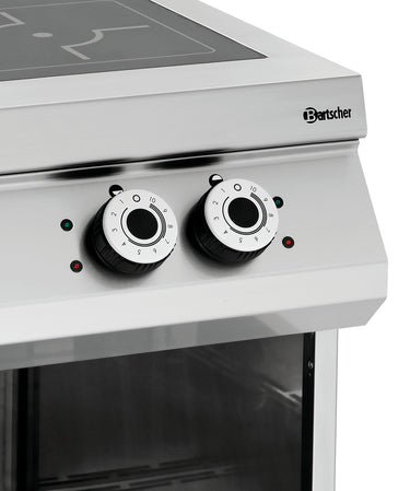 Induction stove, 2 HTzon., OBU