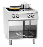 Induction stove, 4 HTzon., OBU
