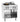 Induction stove, 4 HTzon., OBU