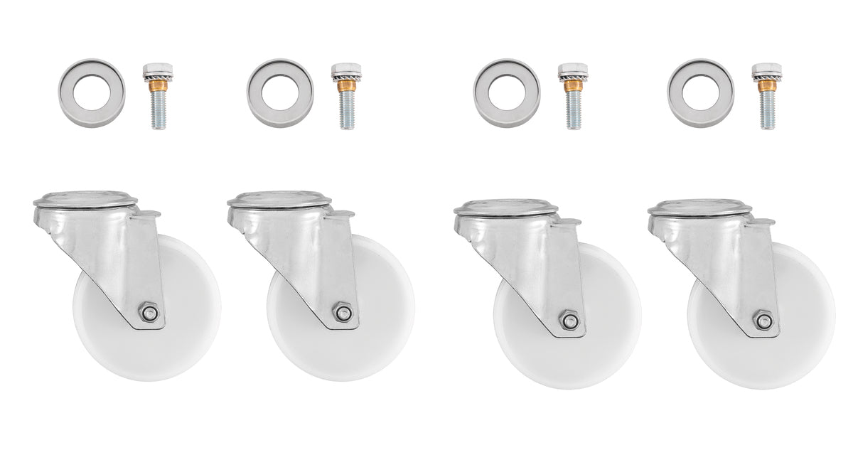 Swivel castors set 900 4S100