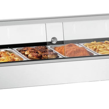 Warmhaltevitrine R6 6 x 1/3 GN