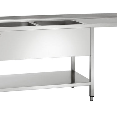 Sink centre, 700, W1800, 2 basins L