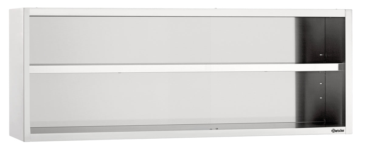 Wall cupboard open 400, W1800