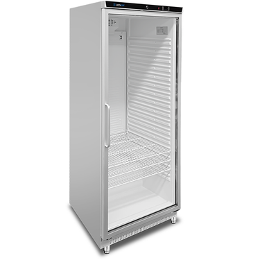 Kühlschrank | 630L | Weiß + Glas | +2°C/+8°C | Umluft | 775 x 735 x 1920 mm