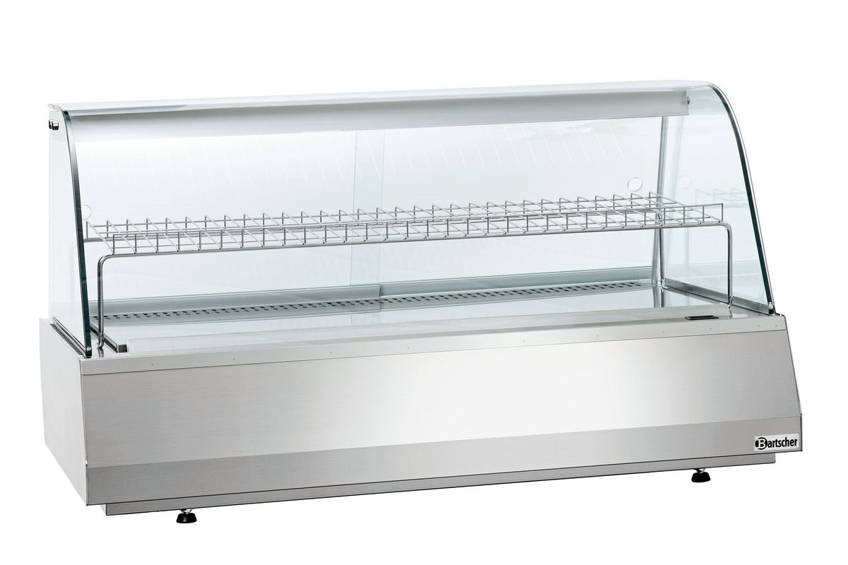Refr. display 3/1GN, curved glass