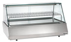 Soğutmalı vitrin 3/1 GN, düz cam üst yapı