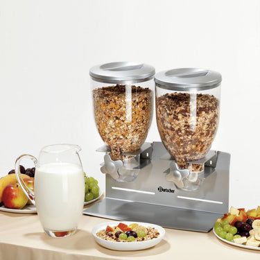 Cereal dispenser, double