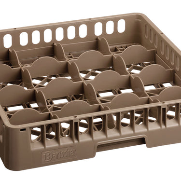 Dishwasher basket, 16 comp., 500 × 500 × 100 mm (5316)