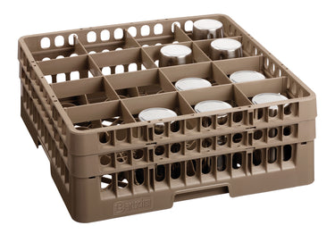 Dishwasher basket, 16 comp.