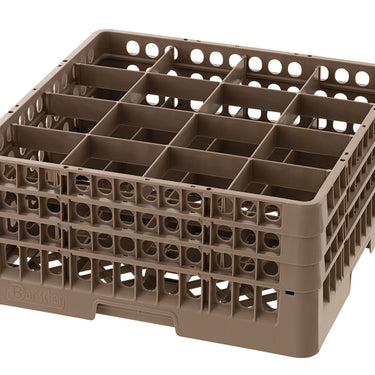 Dishwasher basket, 16 comp., 500 × 500 × 225 mm (5320)