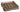 Gläserkorb, 25 Fächer