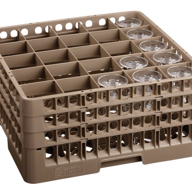 Dishwasher basket, 25 comp., 500 × 500 × 225 mm (5329)