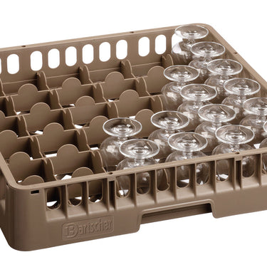 Dishwasher basket, 36 comp., 500 × 500 × 100 mm (5336)