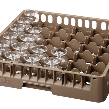 Dishwasher basket, 36 comp., 500 × 500 × 100 mm (5336)