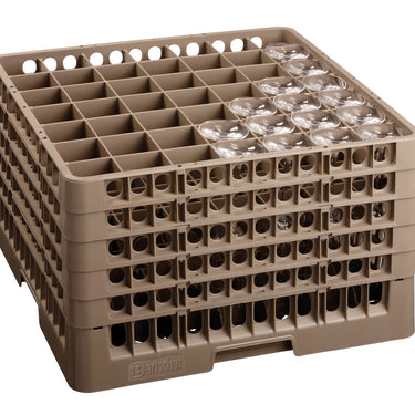 Dishwasher basket, 49 comp., 500 × 500 × 306 mm (5355)