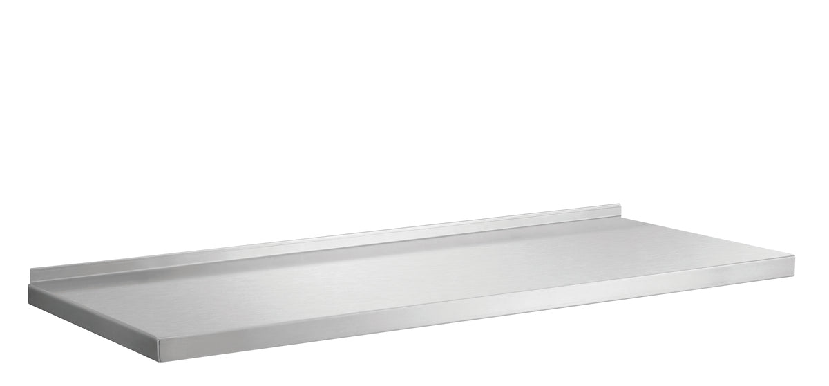 Wall-mounting shelf 600x355x27, SS