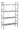Shelf system Kit 4, B1070