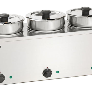 Bain Marie Hotpot, 3x pot, 3,5l