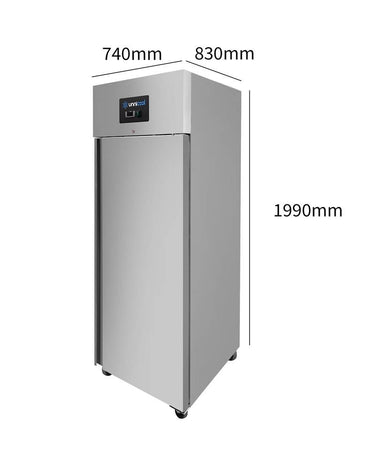 Standkühlschrank mit Umluftkühlung -2°C/+8°C - 650 Liter