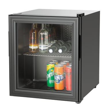 Glass doored refrigerator 46