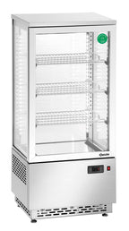 Mini-Kühlschrank 78L, Edelstahl