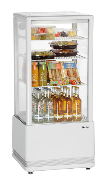 Mini buzdolaplı teşhir dolabı 78L-WE/L