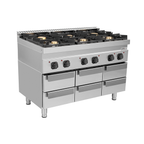 Alt tabla 1200mm – 6 çekmeceli - 7030UB-C