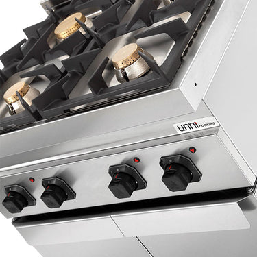 Gasherd mit Türen – 28.5kW – 4 Brenner - G70C20K