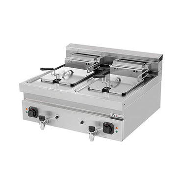 Elektrofritteuse 2x12L - 2x9kW (Hoch Leistung)