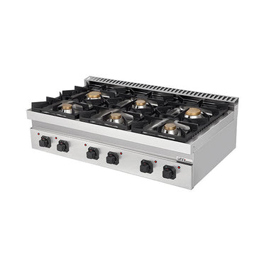Gazlı ocak - 44kW - 6 brülörlü