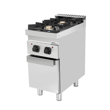 Gasherd mit Türen – 13kW – 2 Brenner - G70C10K