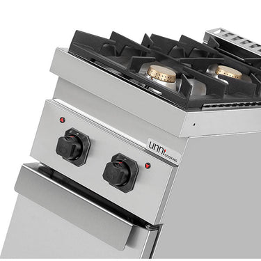 Gasherd mit Türen – 13kW – 2 Brenner - G70C10K
