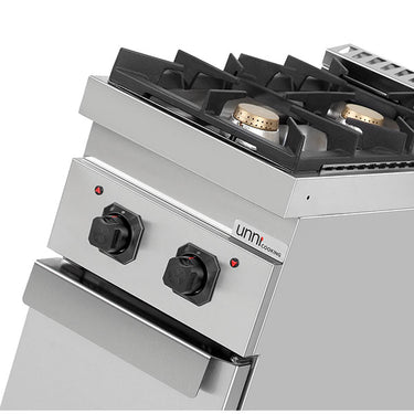 Gasherd mit Türen – 13kW – 2 Brenner - G70C10K