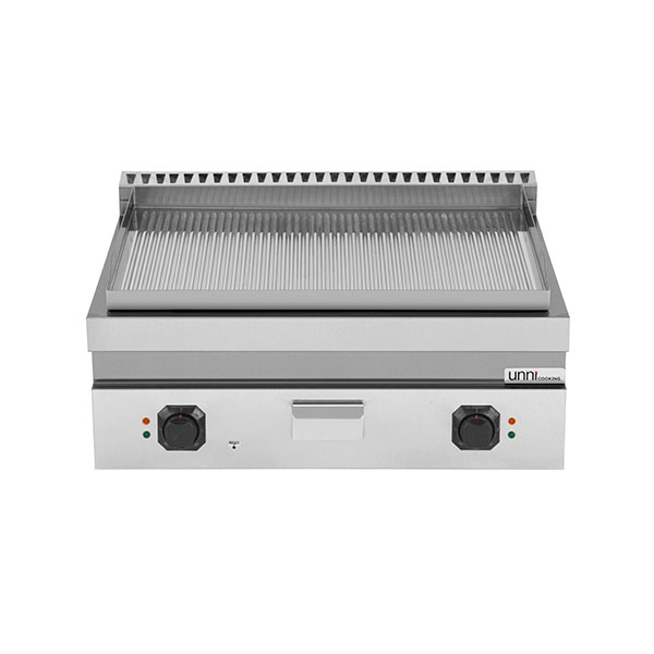 Elektrikli ızgara plakası – oluklu – E70GP20B+G