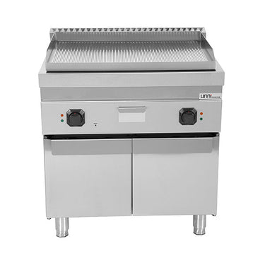 Elektro-Grillplatte – gerillt – E70GP20K+G