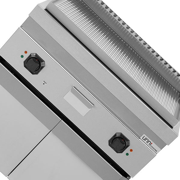 Elektro-Grillplatte – gerillt – E70GP20K+G