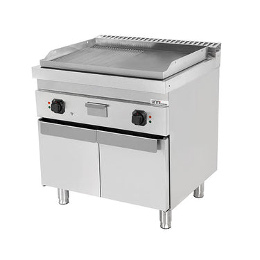Elektro-Grillplatte – 1/2 glatt + 1/2 gerillt – E70GP20K+GS