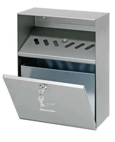 Wand-Aschenbecher, silber