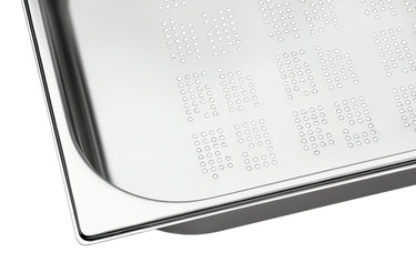 GN container, 1/1, D65, perforated