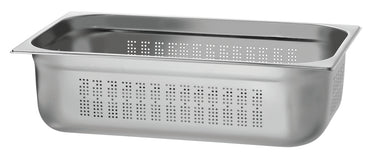 GN container, 1/1, D150, perforated