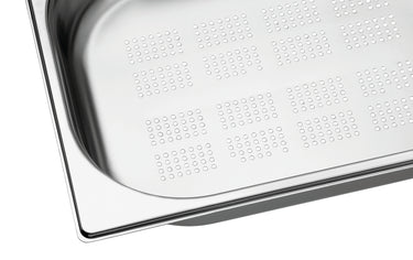 GN container, 1/2, D65, perforated