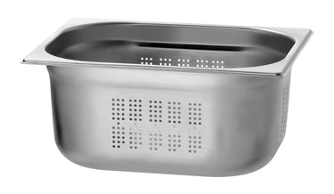 GN container, 1/2, D150, perforated