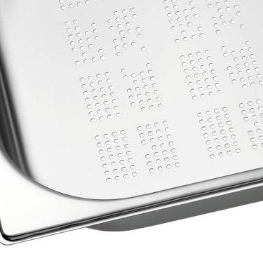 GN container, 2/3, D65, perforated