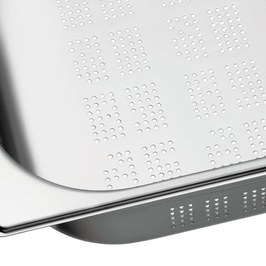 GN container, 2/3, D100, perforated