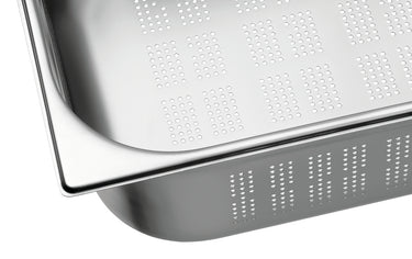 GN container, 2/3, D150, perforated
