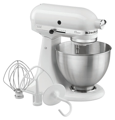 KitchenAid 5K45SSEWH, beyaz, 4,28L
