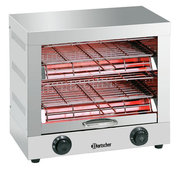 Quarzrohrtoaster, doppelt