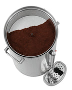 Kaffeemaschine Silber 1300