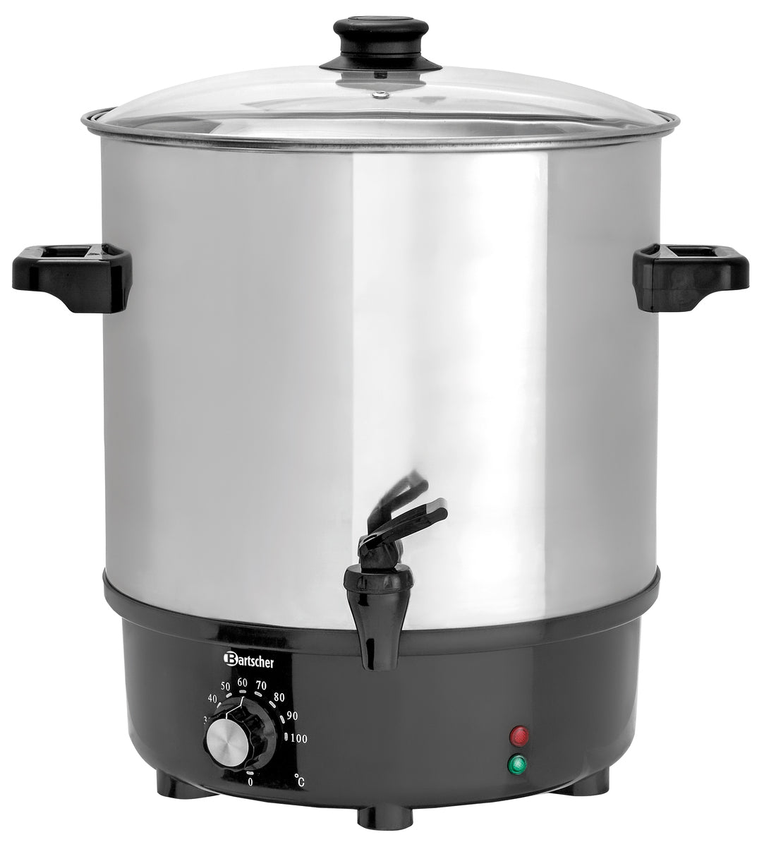 Mulled wine pot, bl.w. canner 25L, SS